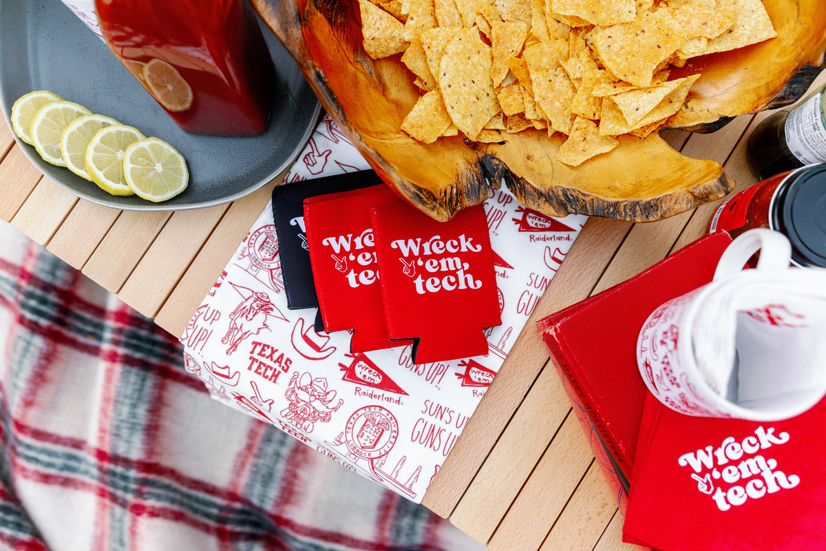 Texas Tech University - Can Koozie, Red