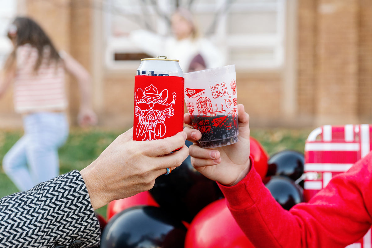 Texas Tech University - Can Koozie, Red