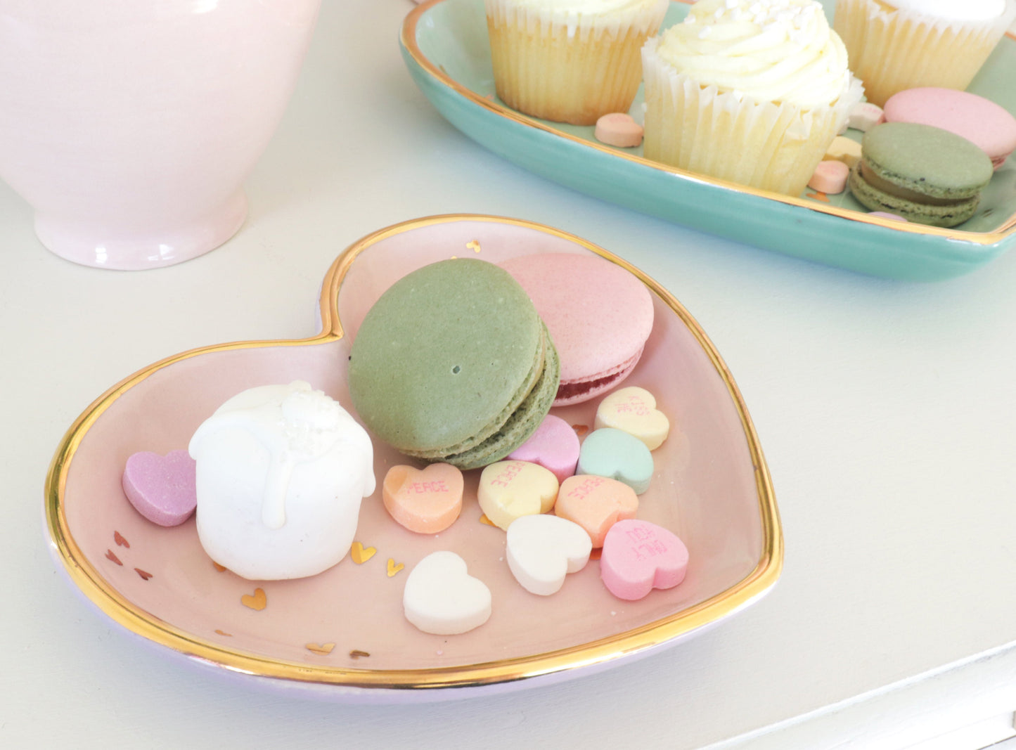 "Confetti Hearts" Dishes