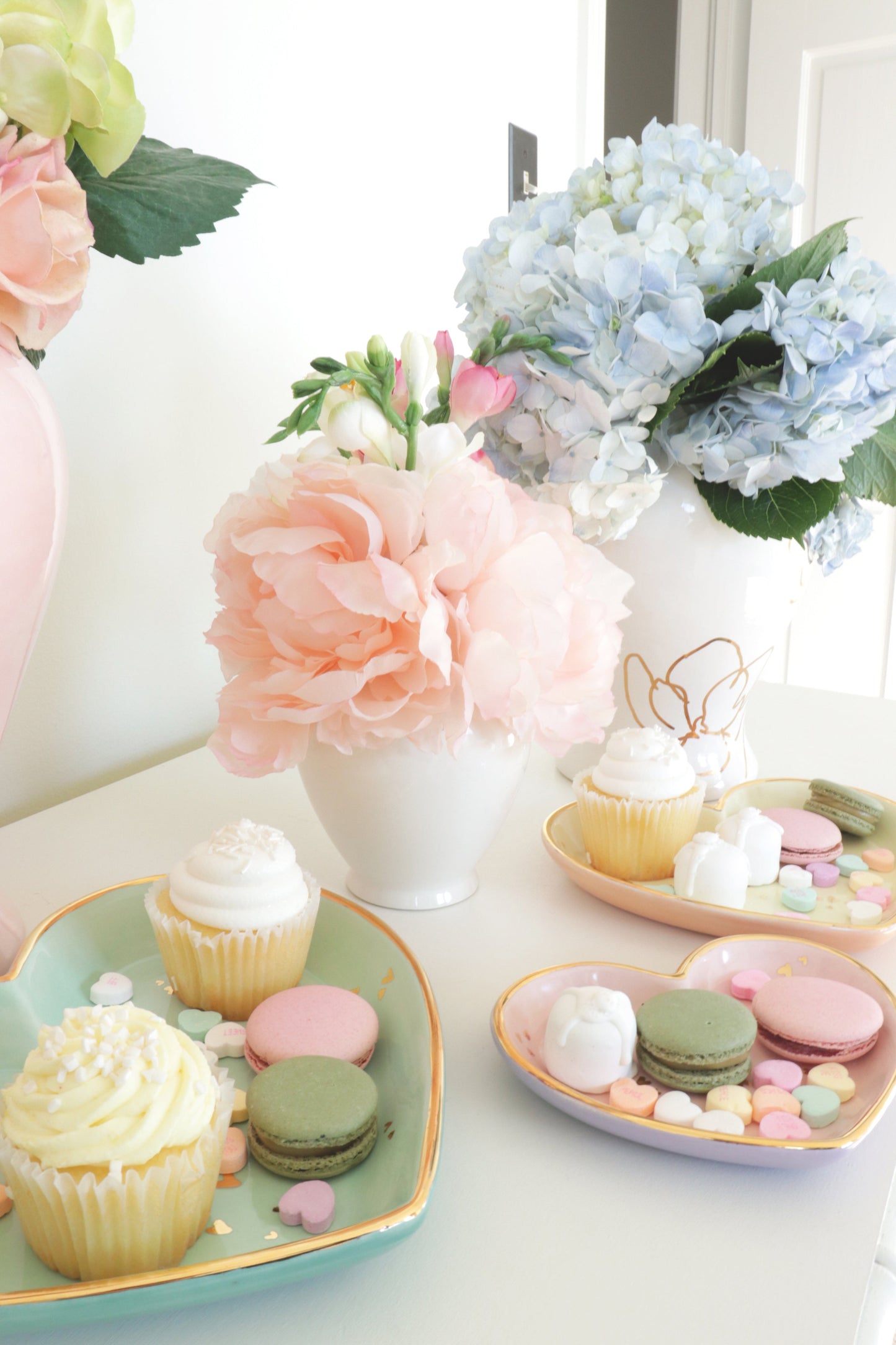 "Confetti Hearts" Dishes