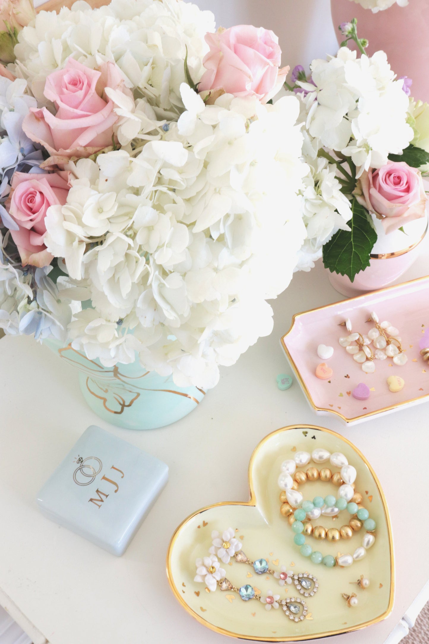 "Confetti Hearts" Dishes