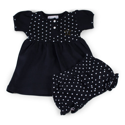Vanderbilt Girl's Heart Dress with Bloomers