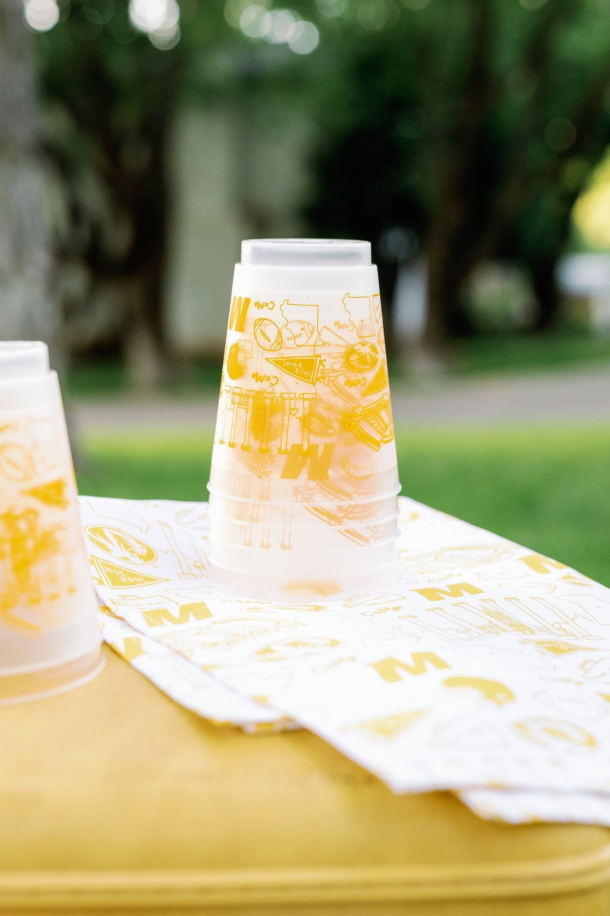 The University of Missouri (Mizzou) - Shatterproof Cups, Set of 8
