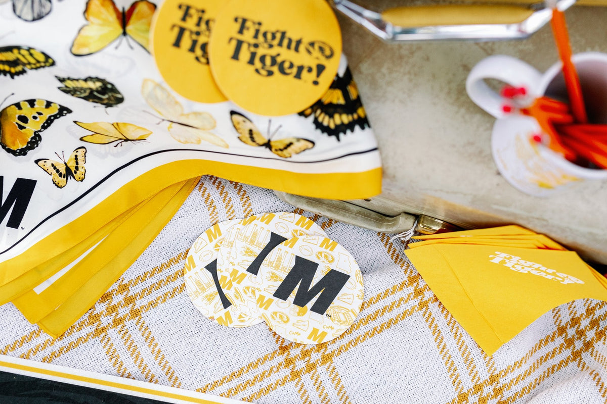 The University of Missouri (Mizzou) - Drink Coasters, Set of 25