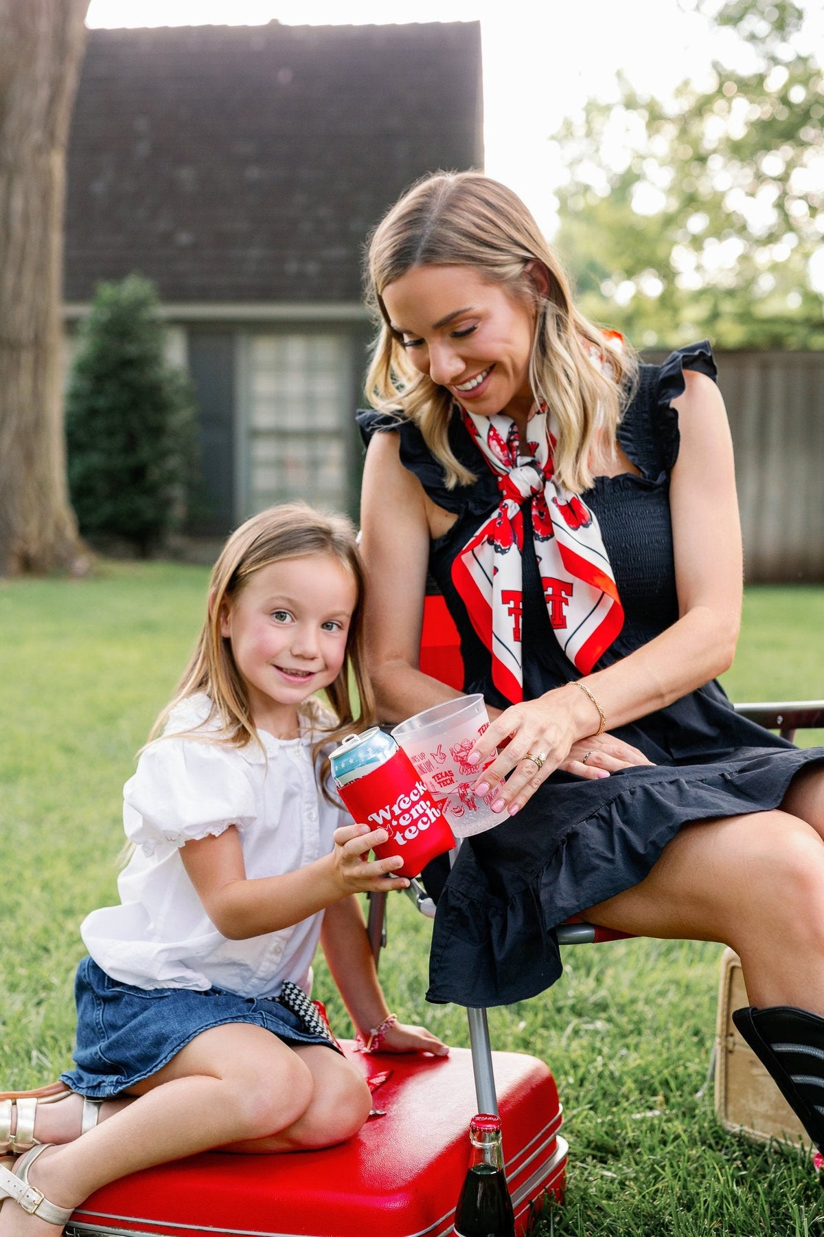 Texas Tech University - Can Koozie, Red