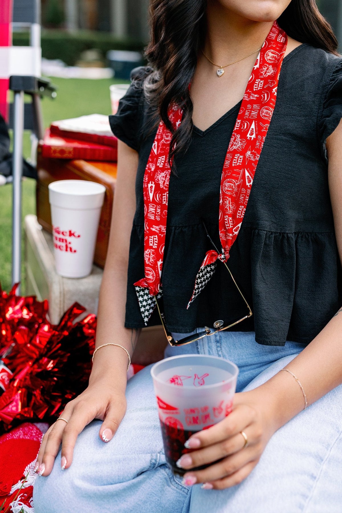 Texas Tech University - The Skinny Scarf - Pre-Order