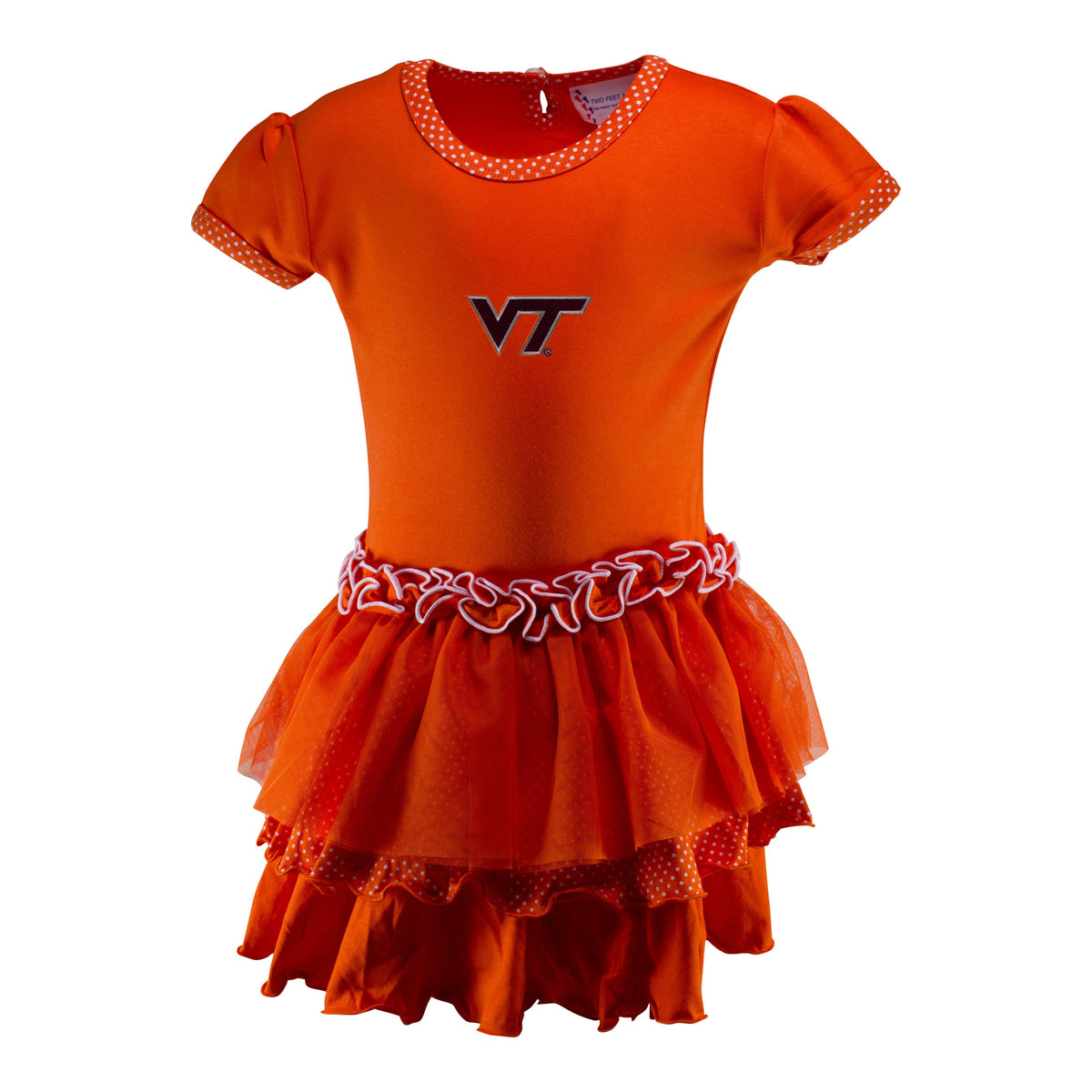 Virginia Tech Pin Dot Tutu Dress