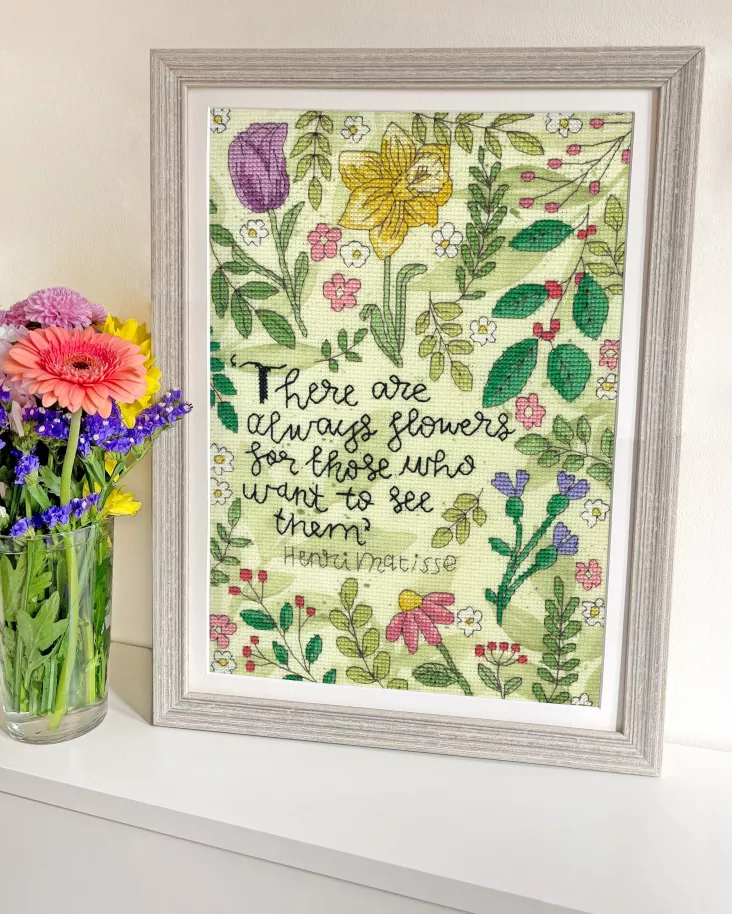 Vision of Spring Counted Cross Stitch Kit by Bothy Threads XCC2