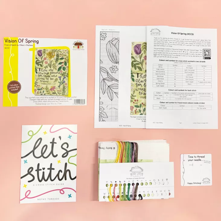 Vision of Spring Counted Cross Stitch Kit by Bothy Threads XCC2