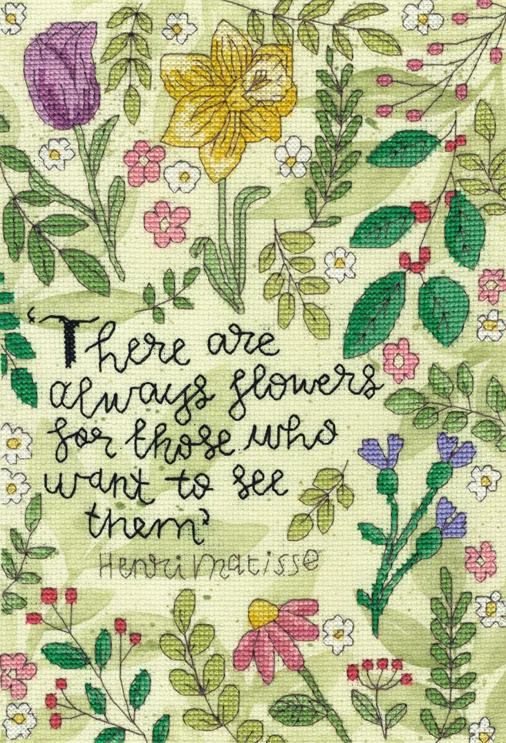 Vision of Spring Counted Cross Stitch Kit by Bothy Threads XCC2