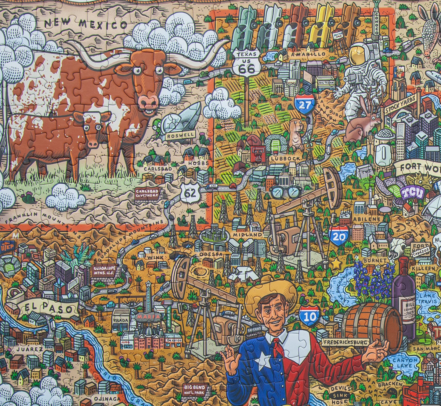 Texas | 1000 Piece Puzzle