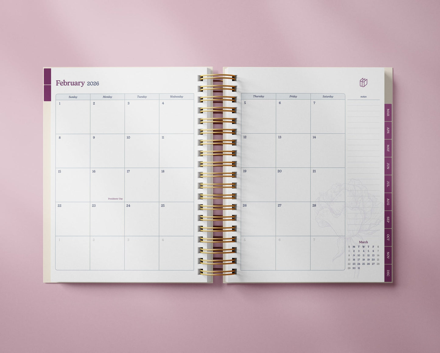 The Well Ordered Day Planner - 2026 Edition