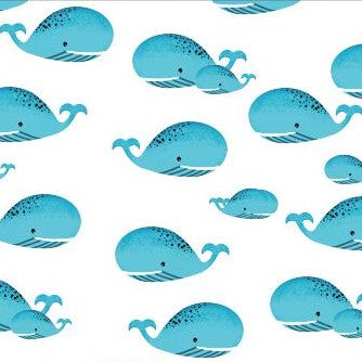 Whale, Whale, Whale Swaddle Blanket