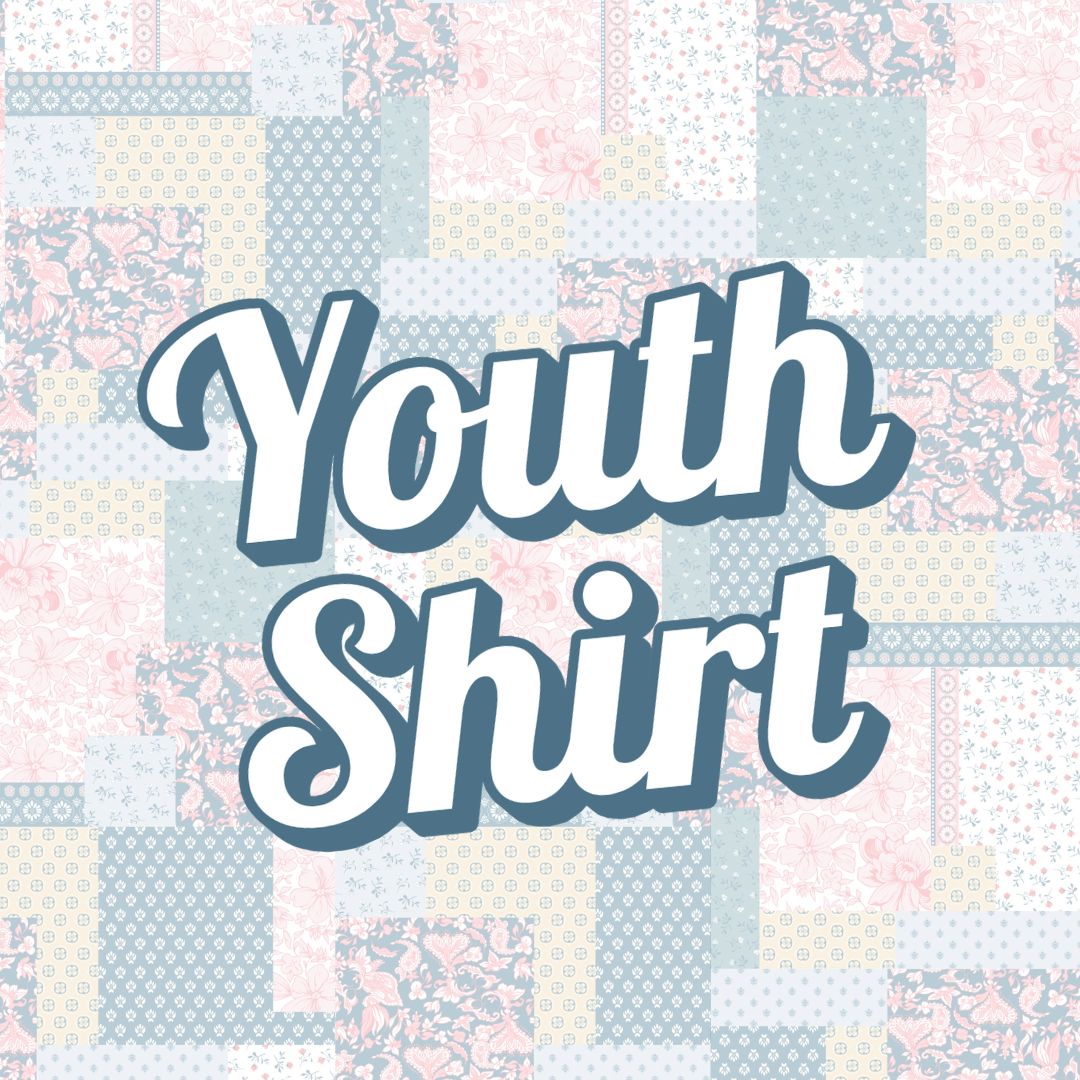 Track Elephant - Floral Blue - Bow - Patchwork - SS - F25 - YOUTH Long Sleeve