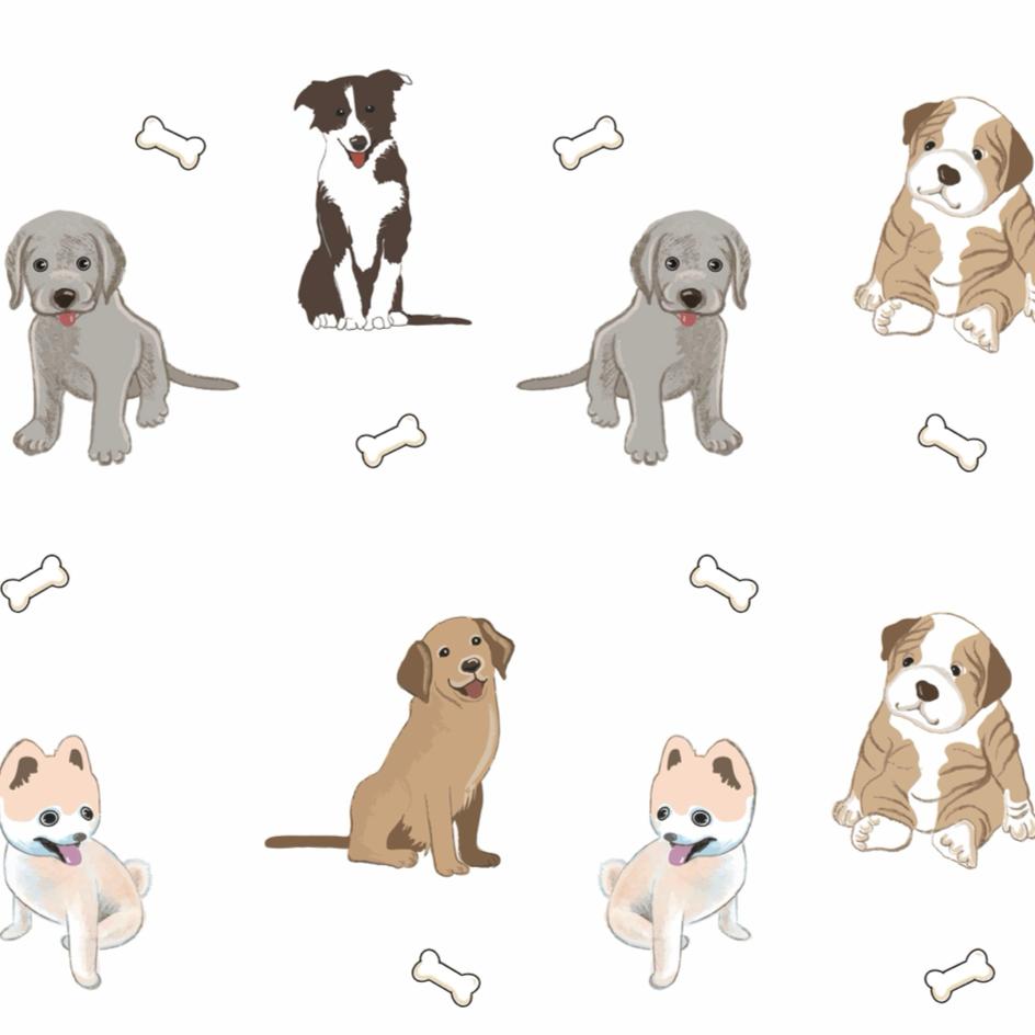 Woof Woof Swaddle Blanket