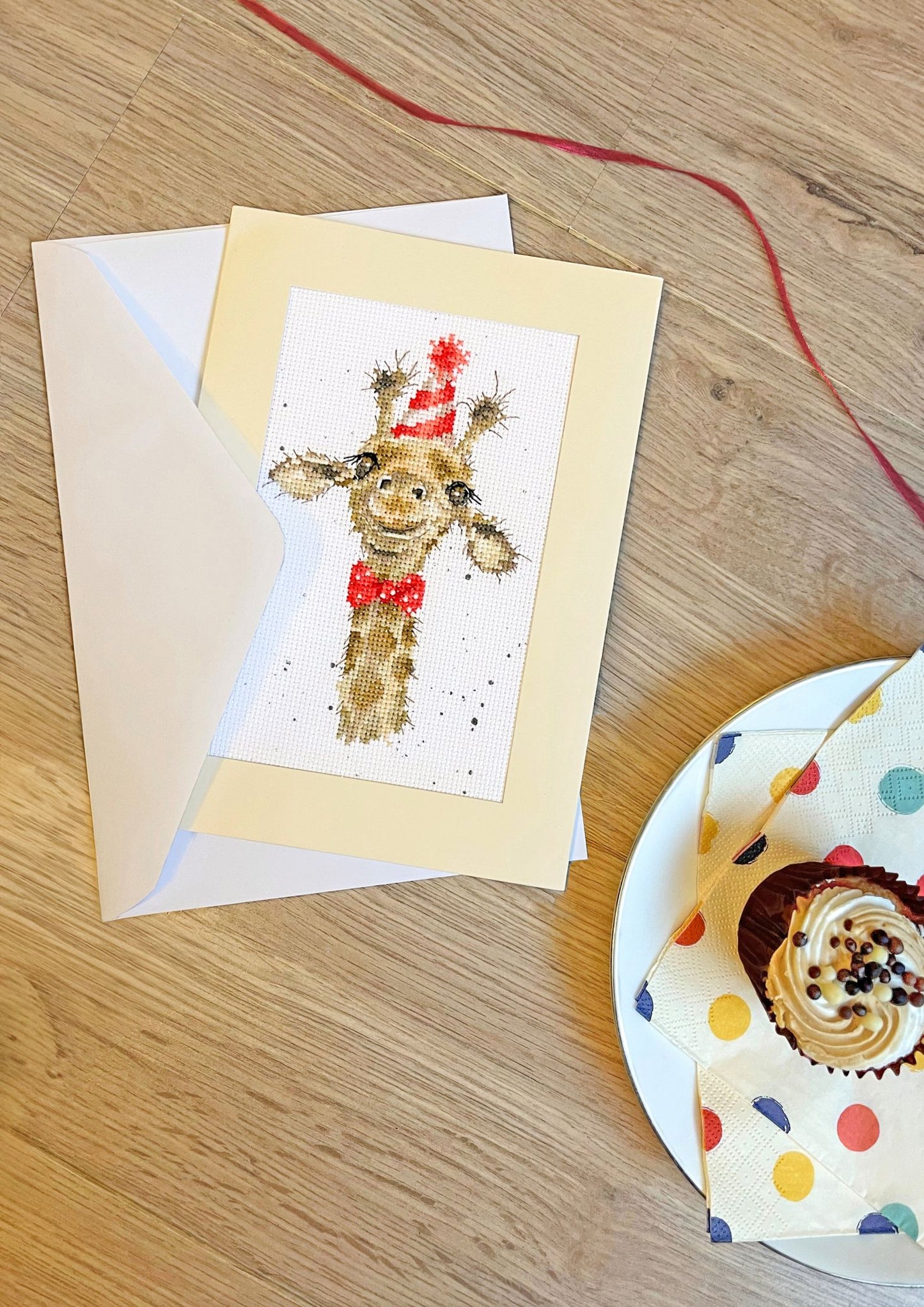 I'm Just Here for the Cake Counted Cross Stitch Kit by Bothy Threads XGC30-TP