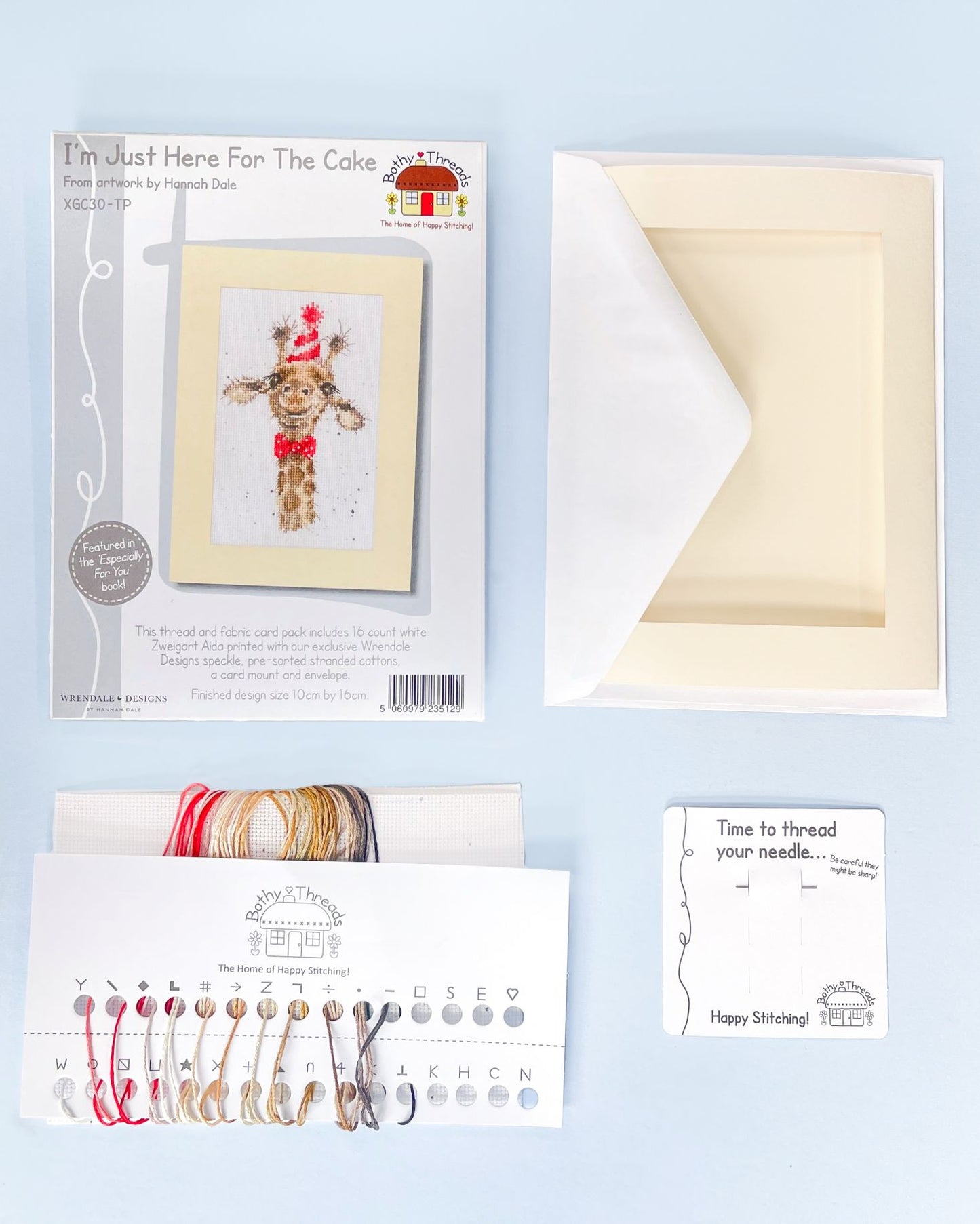 I'm Just Here for the Cake Counted Cross Stitch Kit by Bothy Threads XGC30-TP