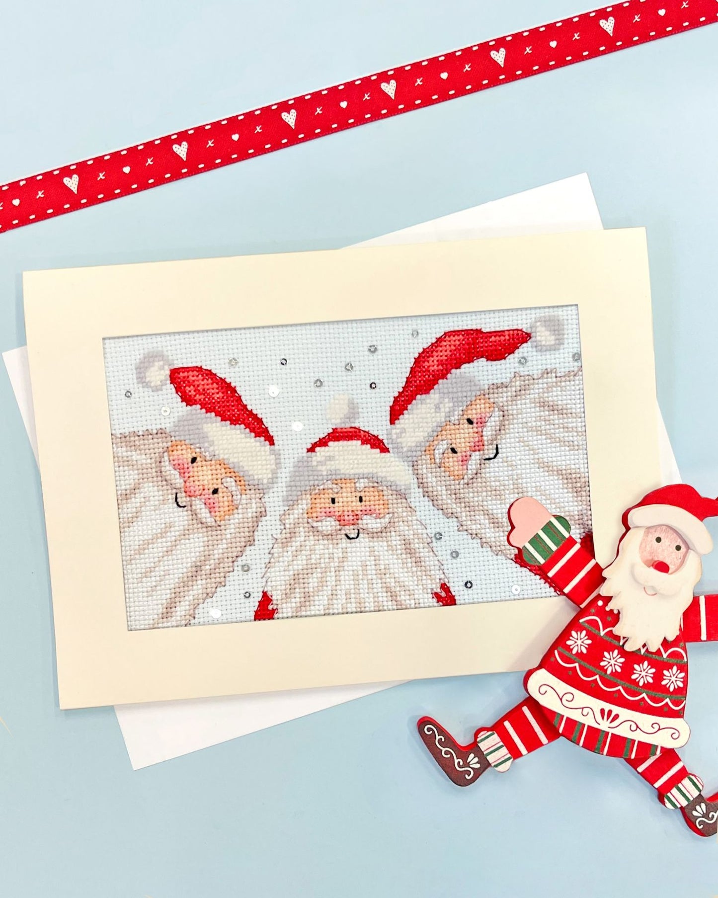 Santa Selfie Counted Cross Stitch Kit by Bothy Threads XMAS88