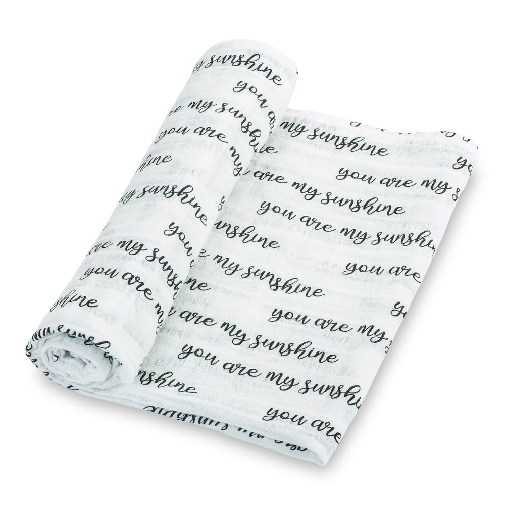 You Are My Sunshine Swaddle Blanket