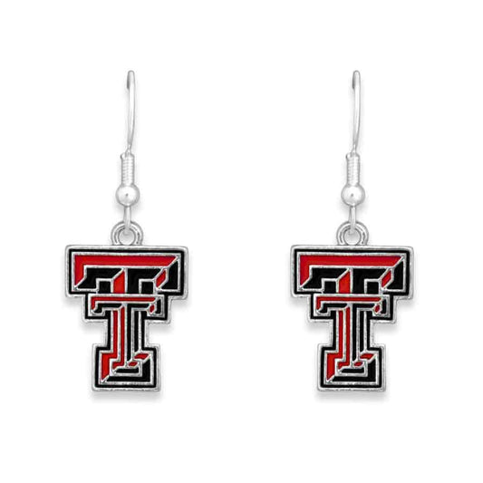 Texas Tech Red Raiders Home Sweet School Earrings