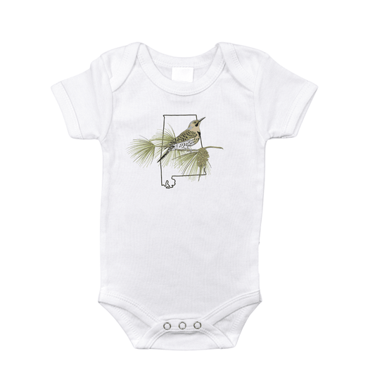 Alabama Pine Baby Onesie Newborn Bodysuit up to 18 Months