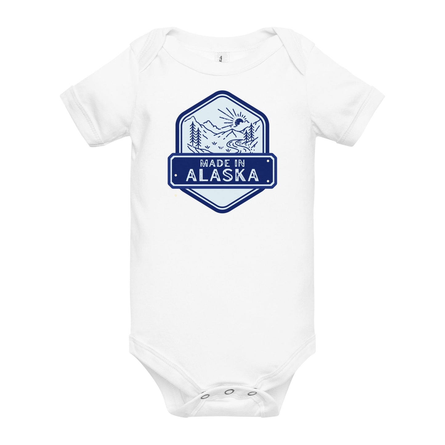 Alaska Baby Onesie Newborn Coming Home Essential