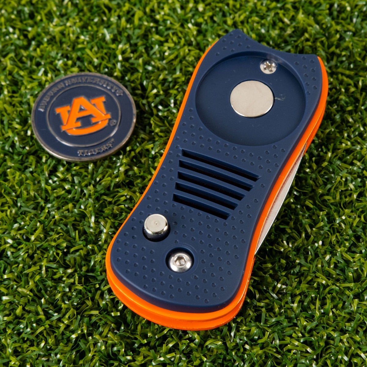 Auburn Tigers Switchblade Divot Tool