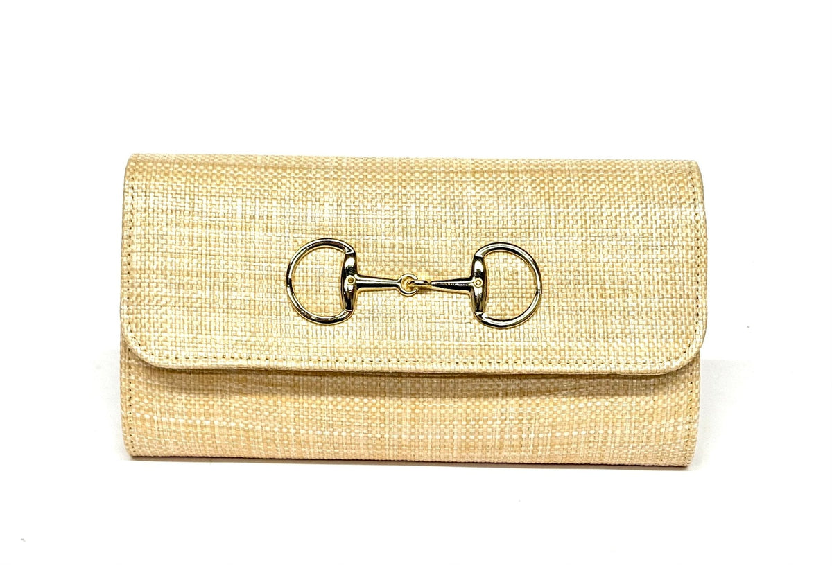 Avery Clutch Straw - Charm