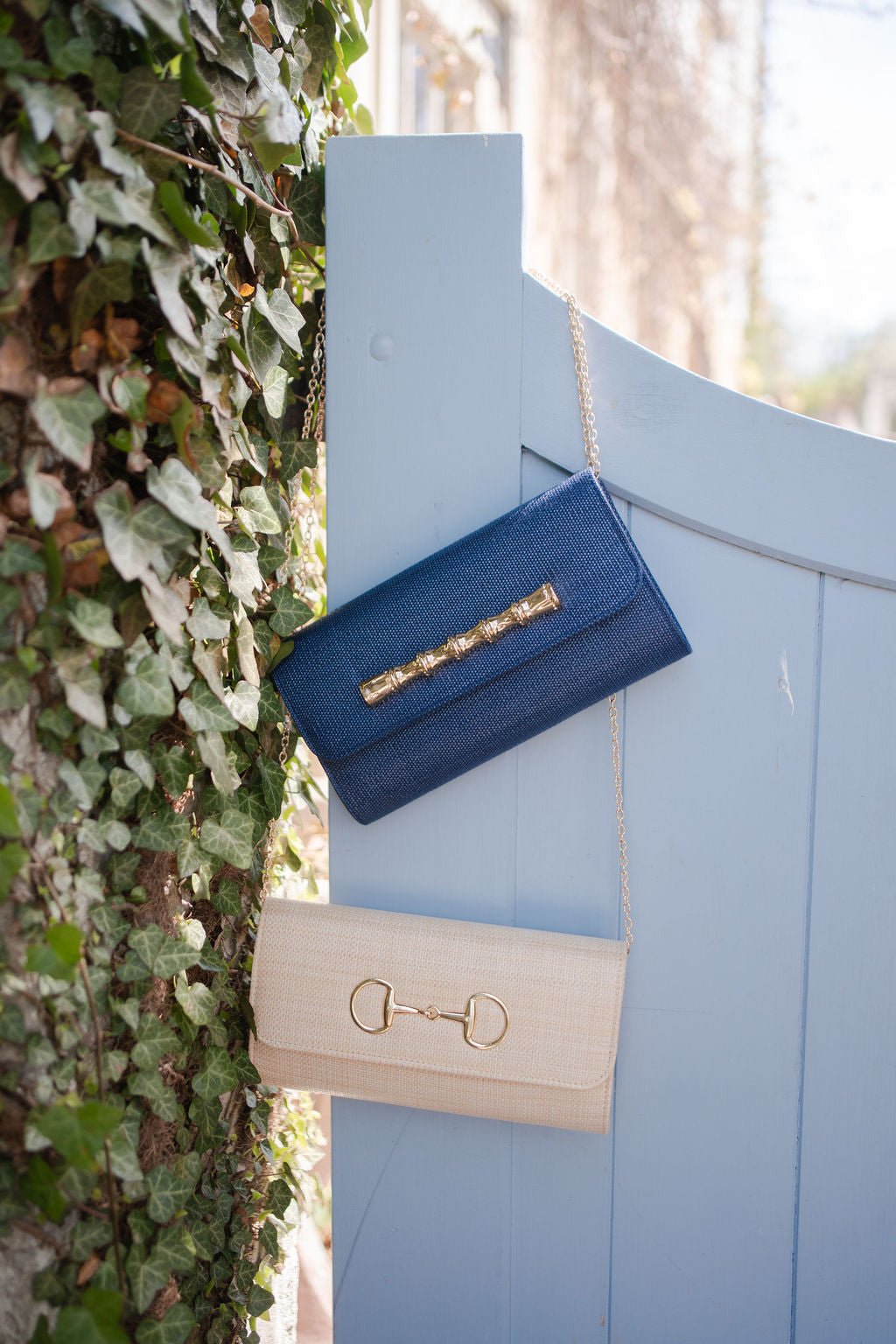 Avery Clutch Straw - Charm