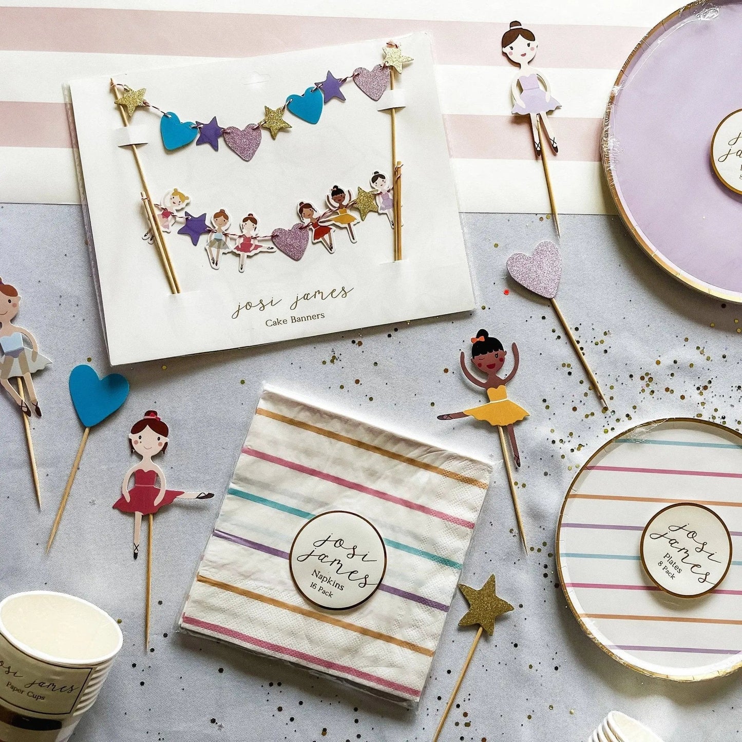Ballet Cake Banner