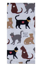 Best Cat Ever Kitchen Towel