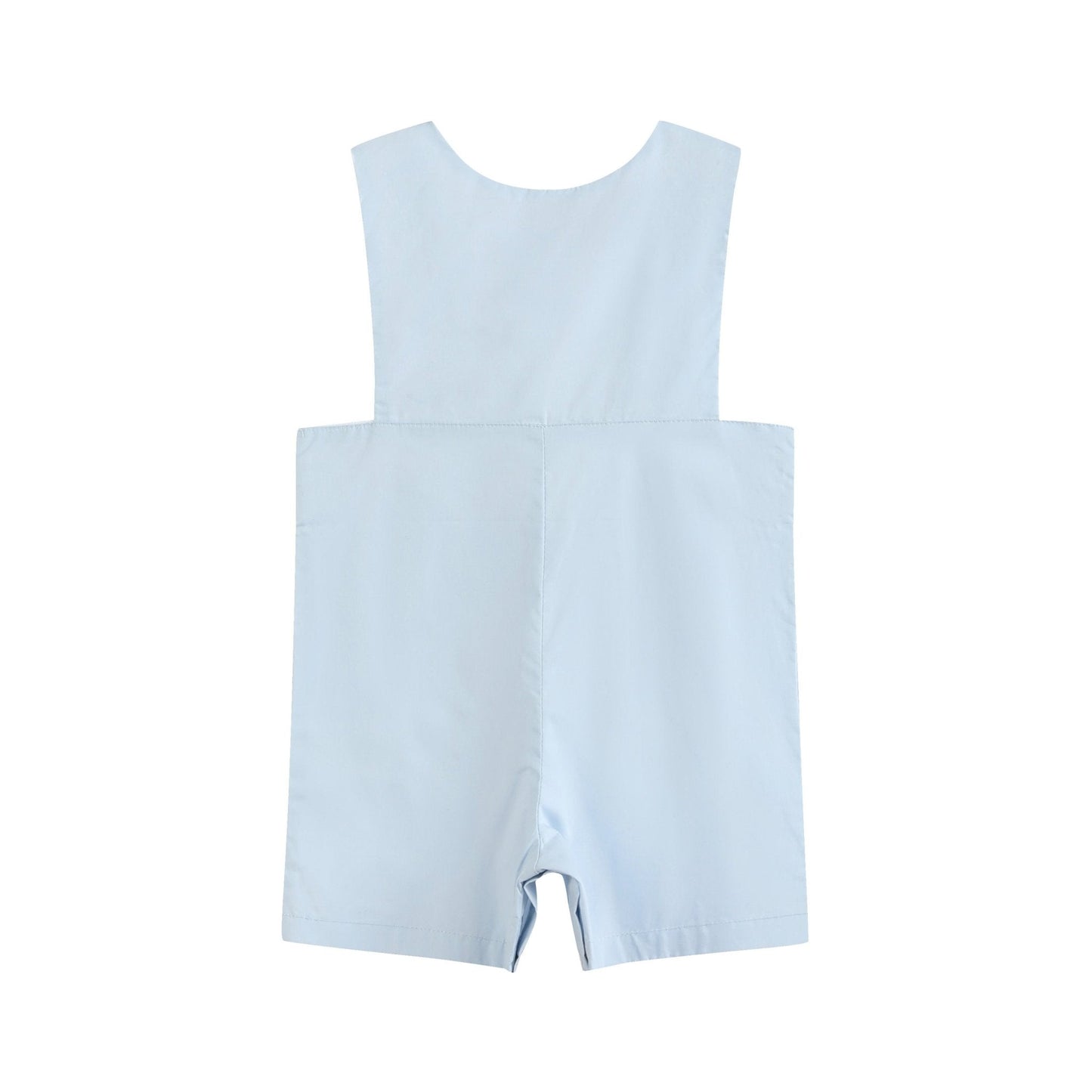 Blue Crosses Smocked Jon Jon