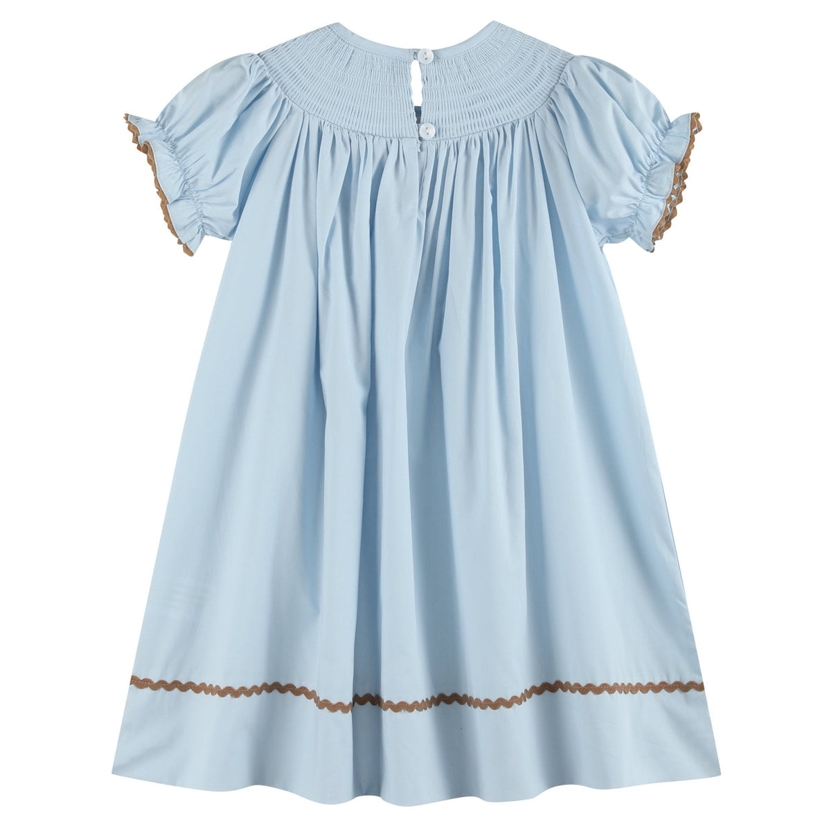 Blue Pumpkin Smocked Bishop Dress for Girls