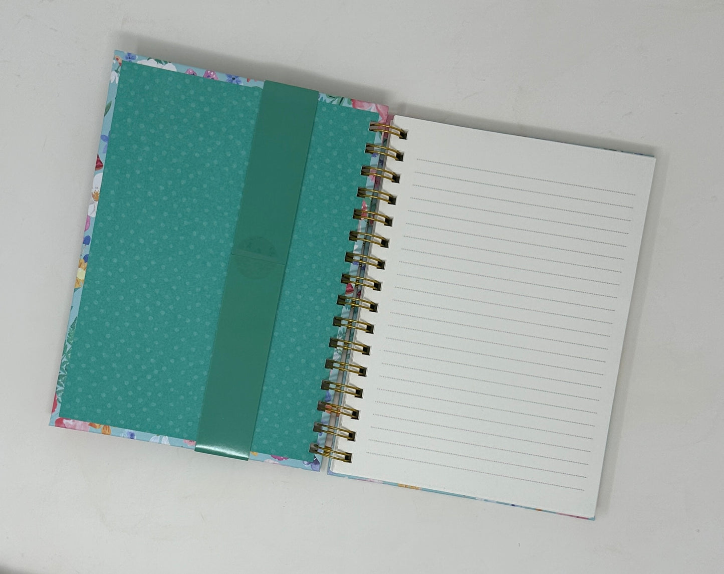 Clementine Paper Blue Floral Notebook with Pen