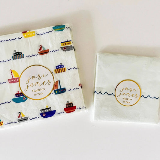 Boat Napkins Disposable Paper Napkins (16pcs)