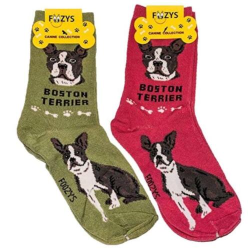 Graphic Adult Socks - Foozy - Boston Terrier