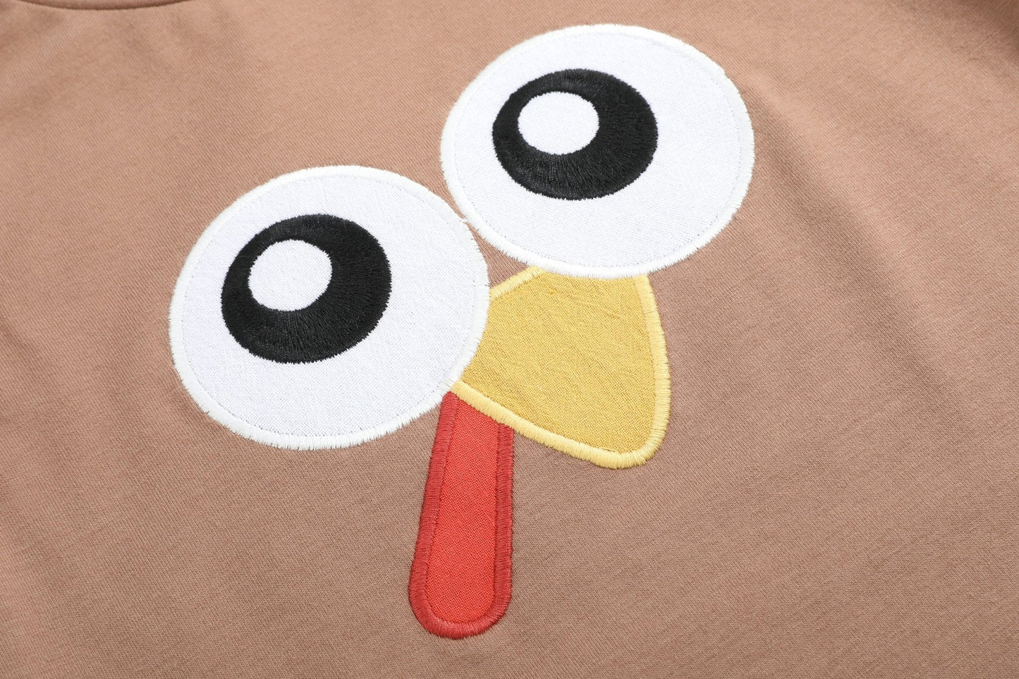 Brown Turkey Face T-Shirt