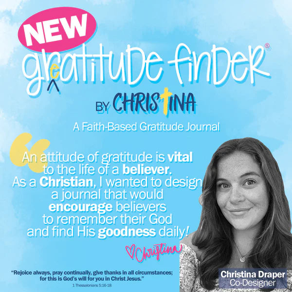 Faith Based Graditude Finder Journals by Christina - Be Still