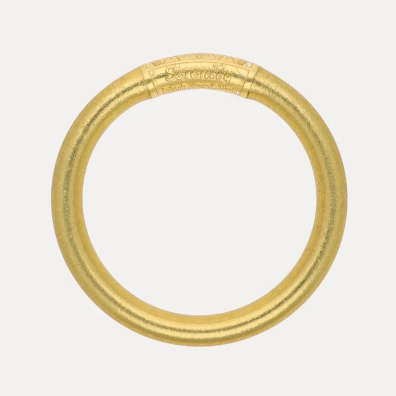BudhaGirl Aura Tzubbie All Weather Bangle® (AWB®) - Serenity Prayer