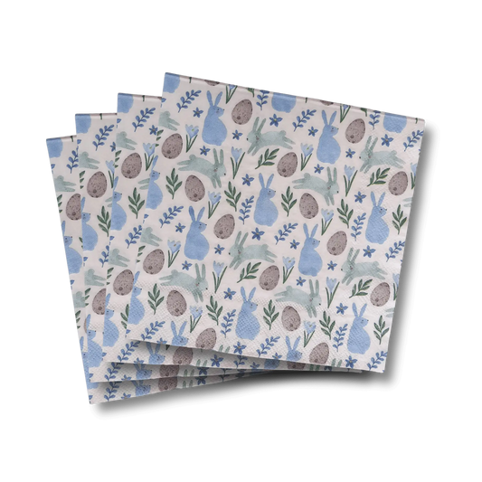 Bunny Large Disposable Paper Napkins (16pcs)