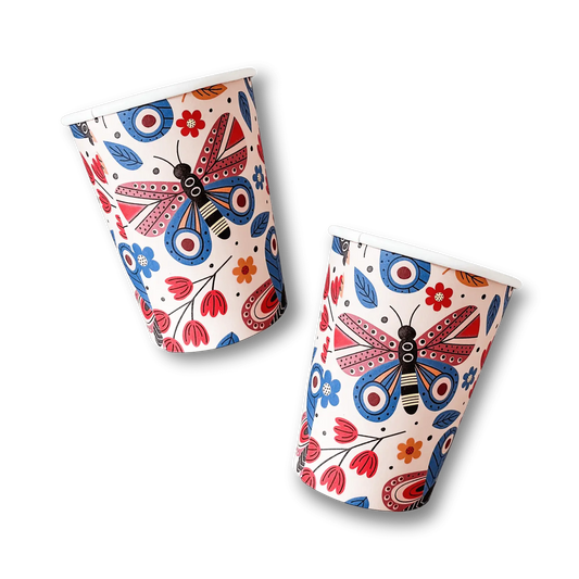 Butterfly Cups (8pcs)