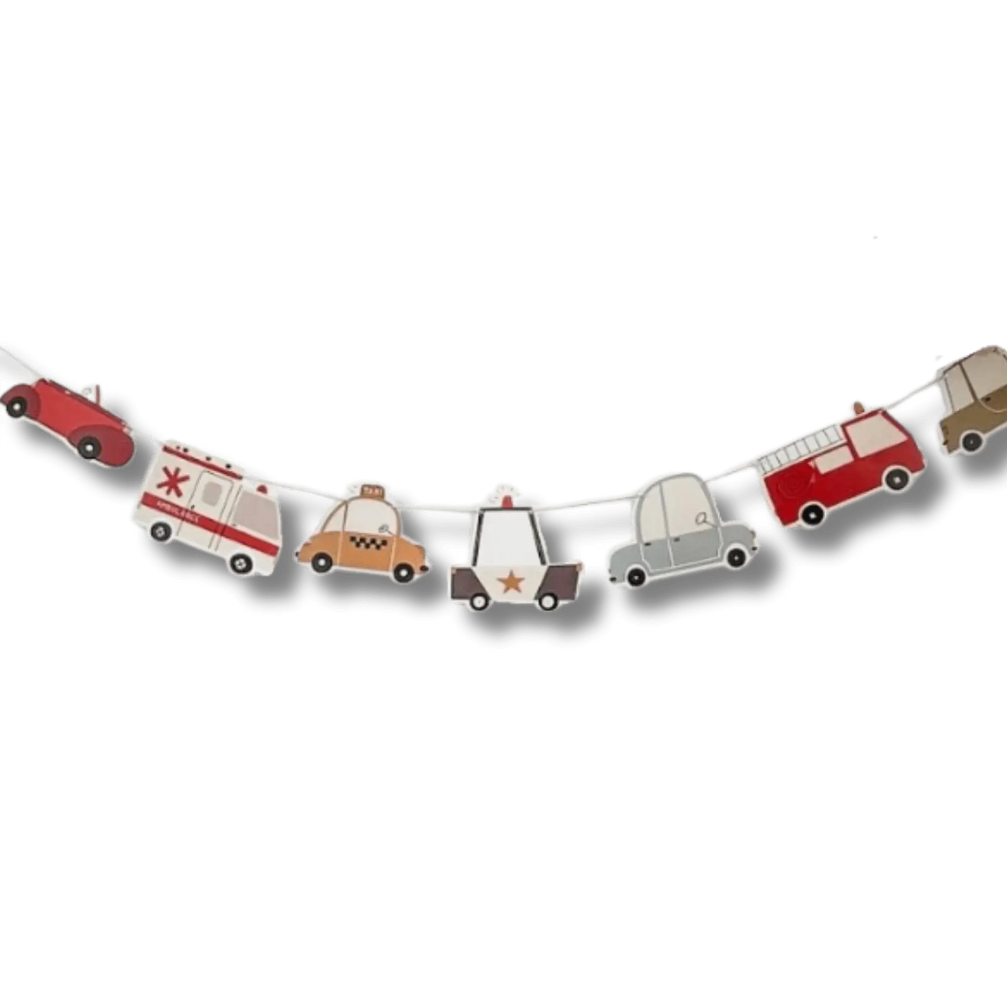 Car Birthday Party Banner, 8 Ft