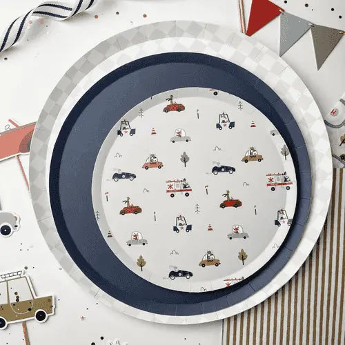 Car Party Tableware Kit