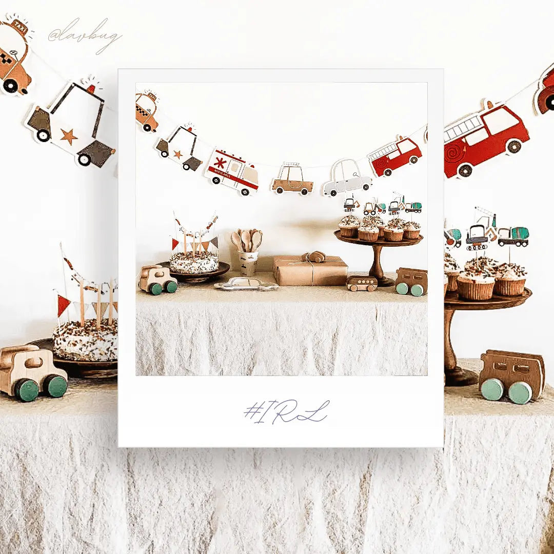 Cars Party Decor Kit