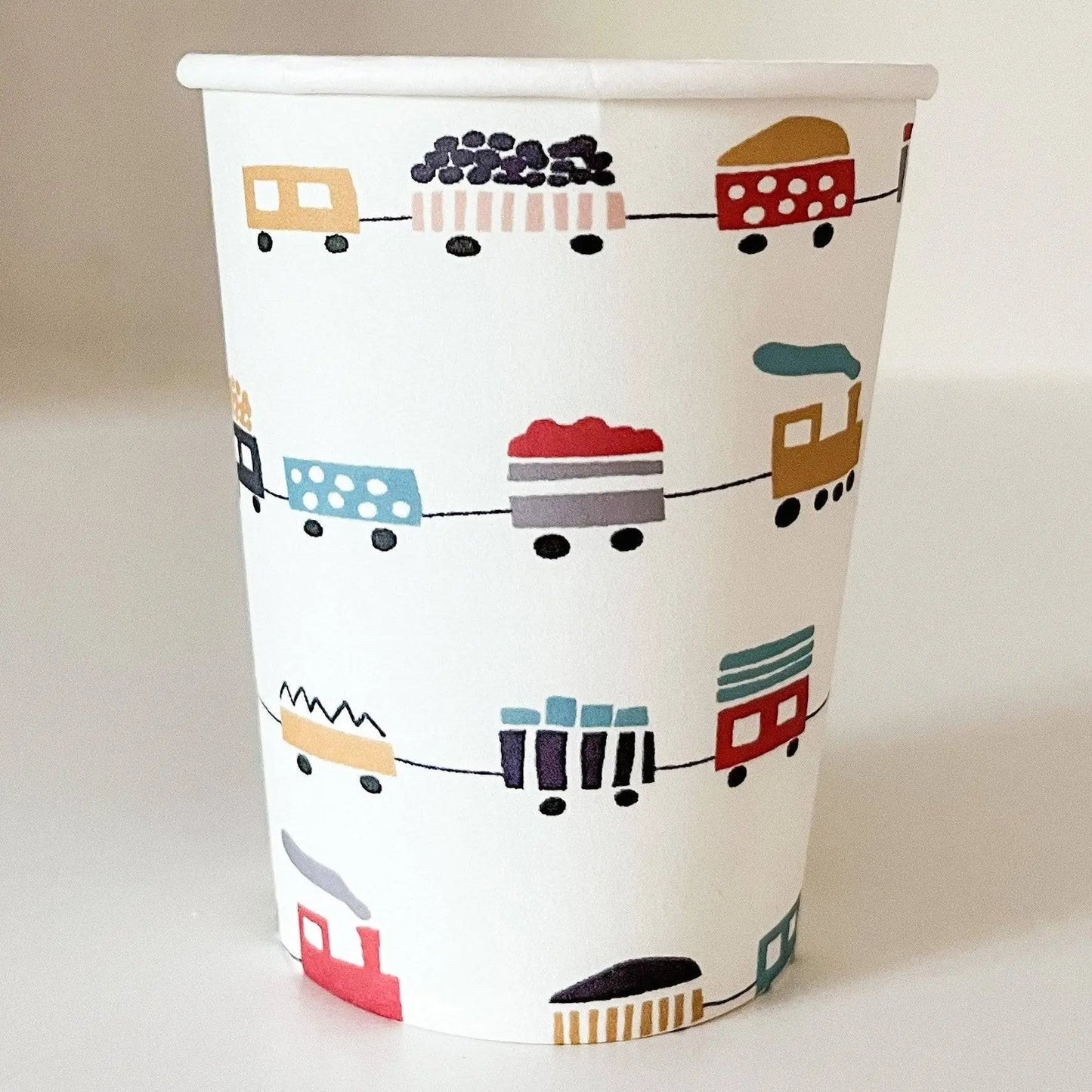 Choo Choo Train Disposable Cups (8pcs)