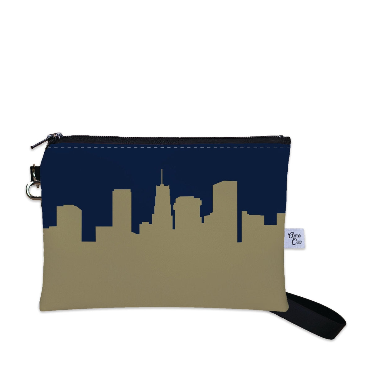 Collegiate Football Stadium Skyline Game Day Wristlet