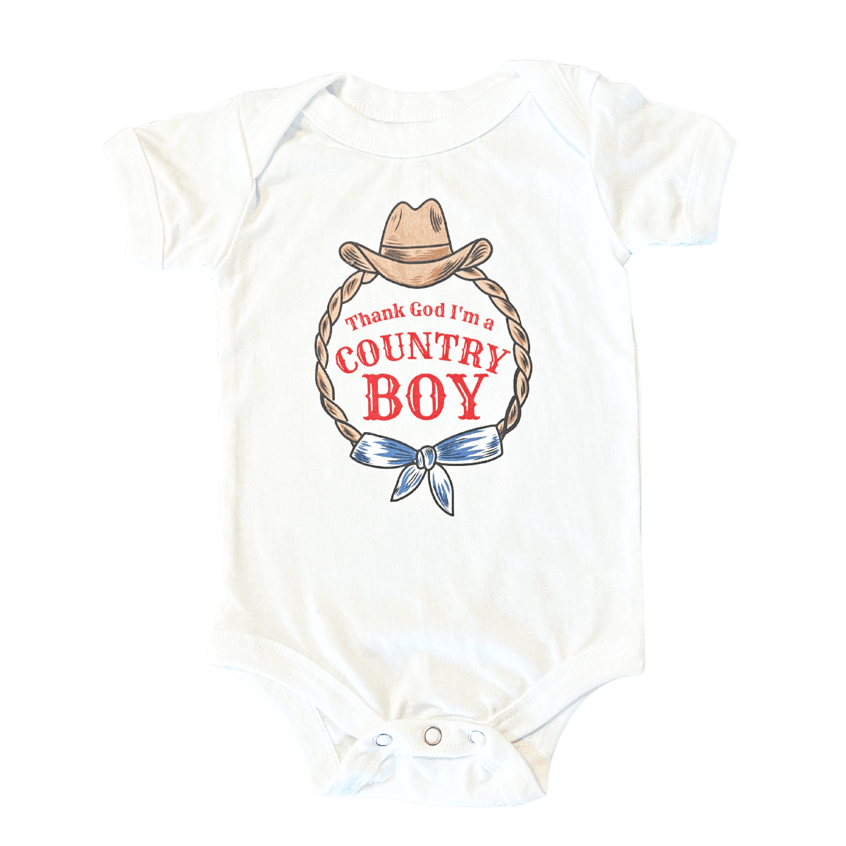 Country Boy Onesie Newborn Coming Home Essential