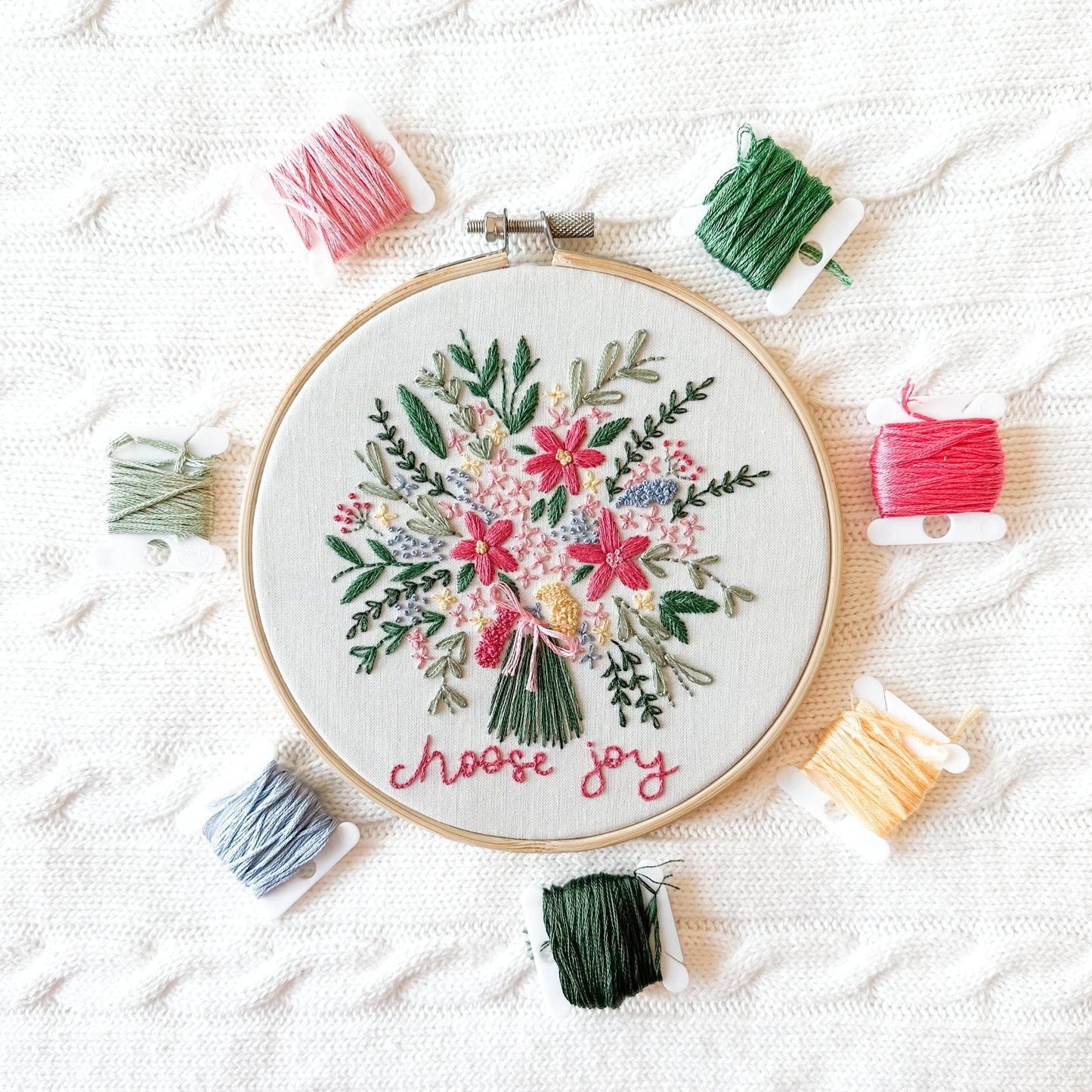 Choose Joy Embroidery Kit