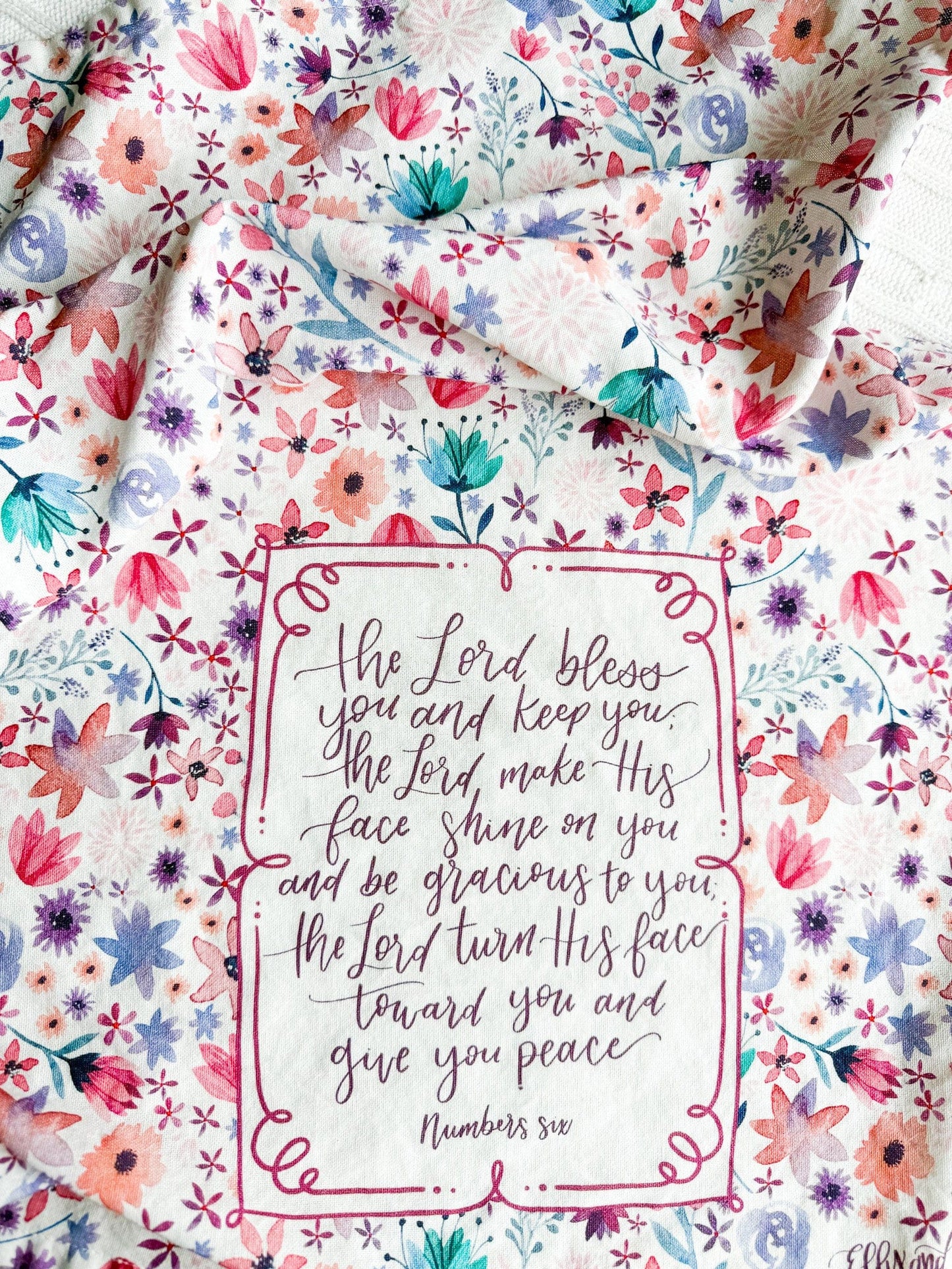 The Lord Bless You Tea Towel