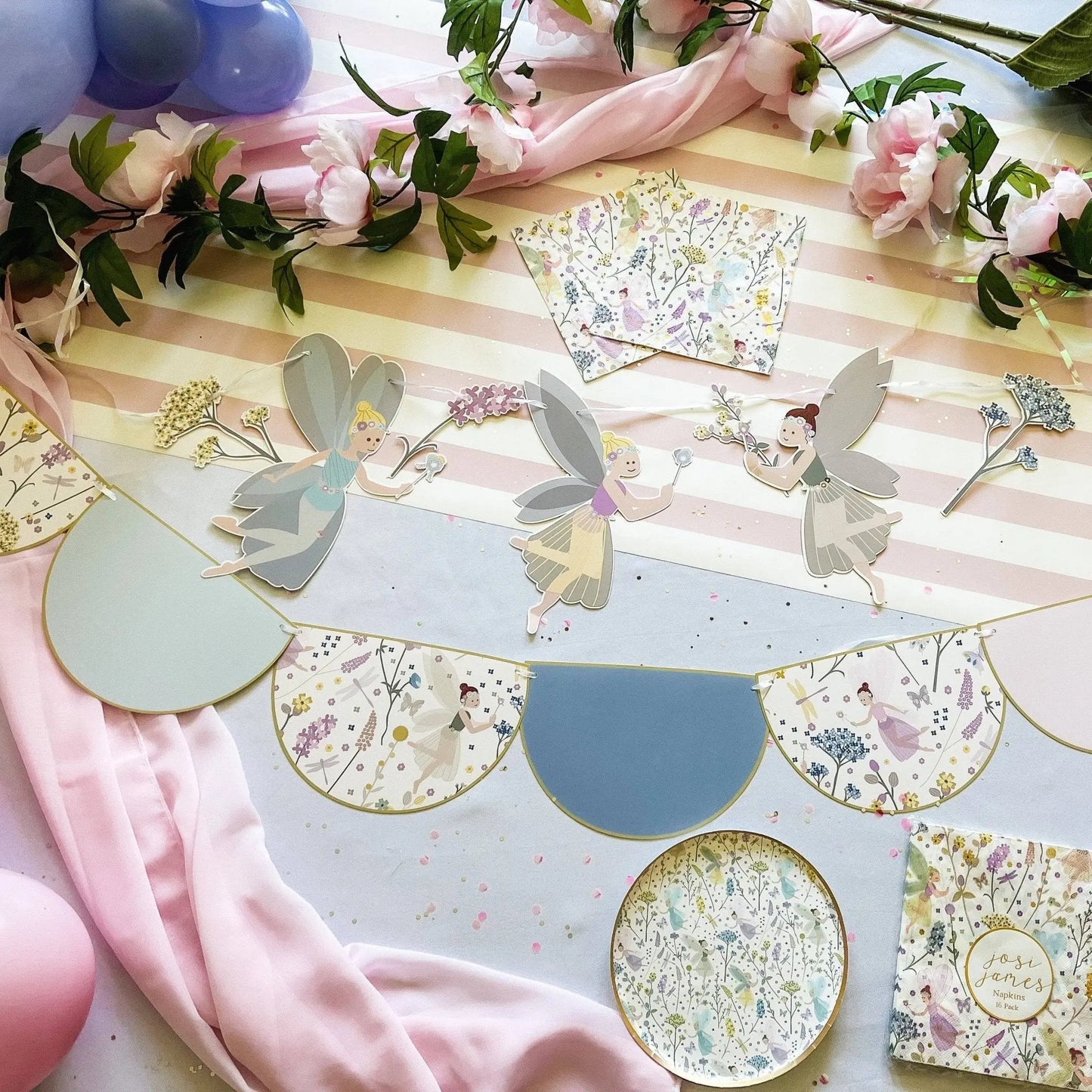 Fairy Scalloped Banner